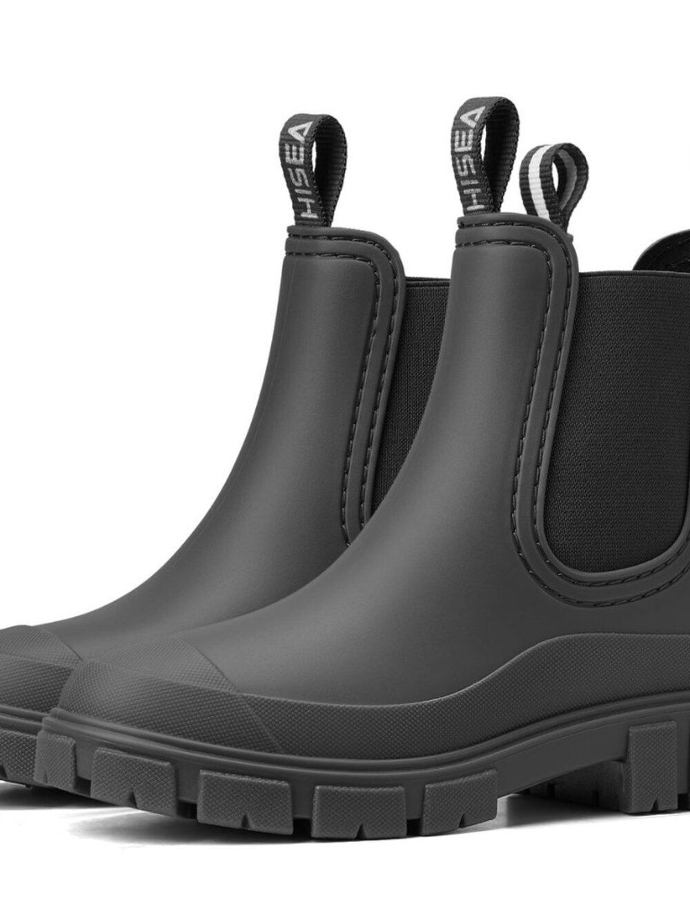Women's Chelsea Rain Boots Waterproof Ankle Garden Shoes